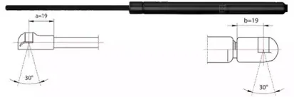 Газовая пружина, крышка багажник METZGER купить